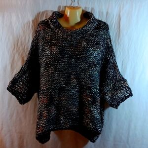 Zara Knit Womens Sweater Small Chunky Italian Yarn Oversized Fit